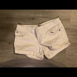 White Pink Celebrity Shorts